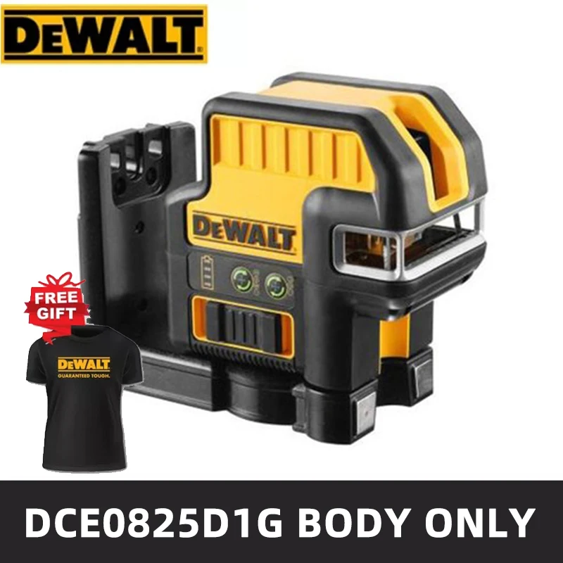 DEWALT 2 satır lazer seviye DCE0825D1G seviyesi yatay dikey çapraz süper güçlü Dewalt лазерный уровень лазерный уровень