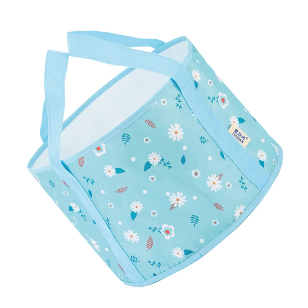 

Pedicure Tub Folding Foot Basin Foldable Collapsible Soak Water Fishing Bucket Spa Travel