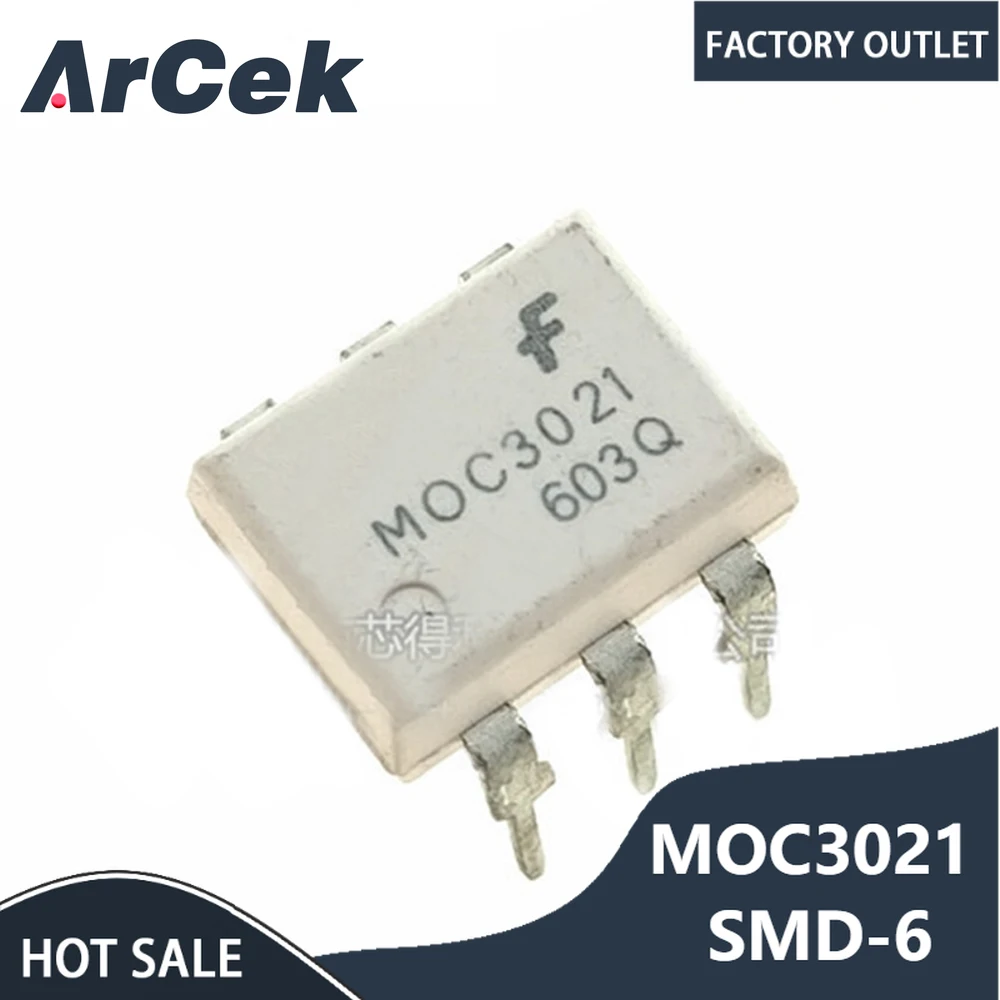 

5pcs/lot MOC3021 MOC3023 MOC3041 MOC3042 MOC3052 MOC3062 MOC3063 SMD-6 In Stock