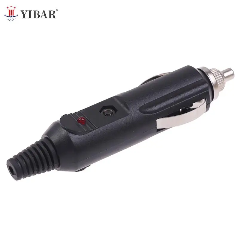 

12V 24V автомобильного прикуривателя штекер с световой без проводов на европейскую розетку