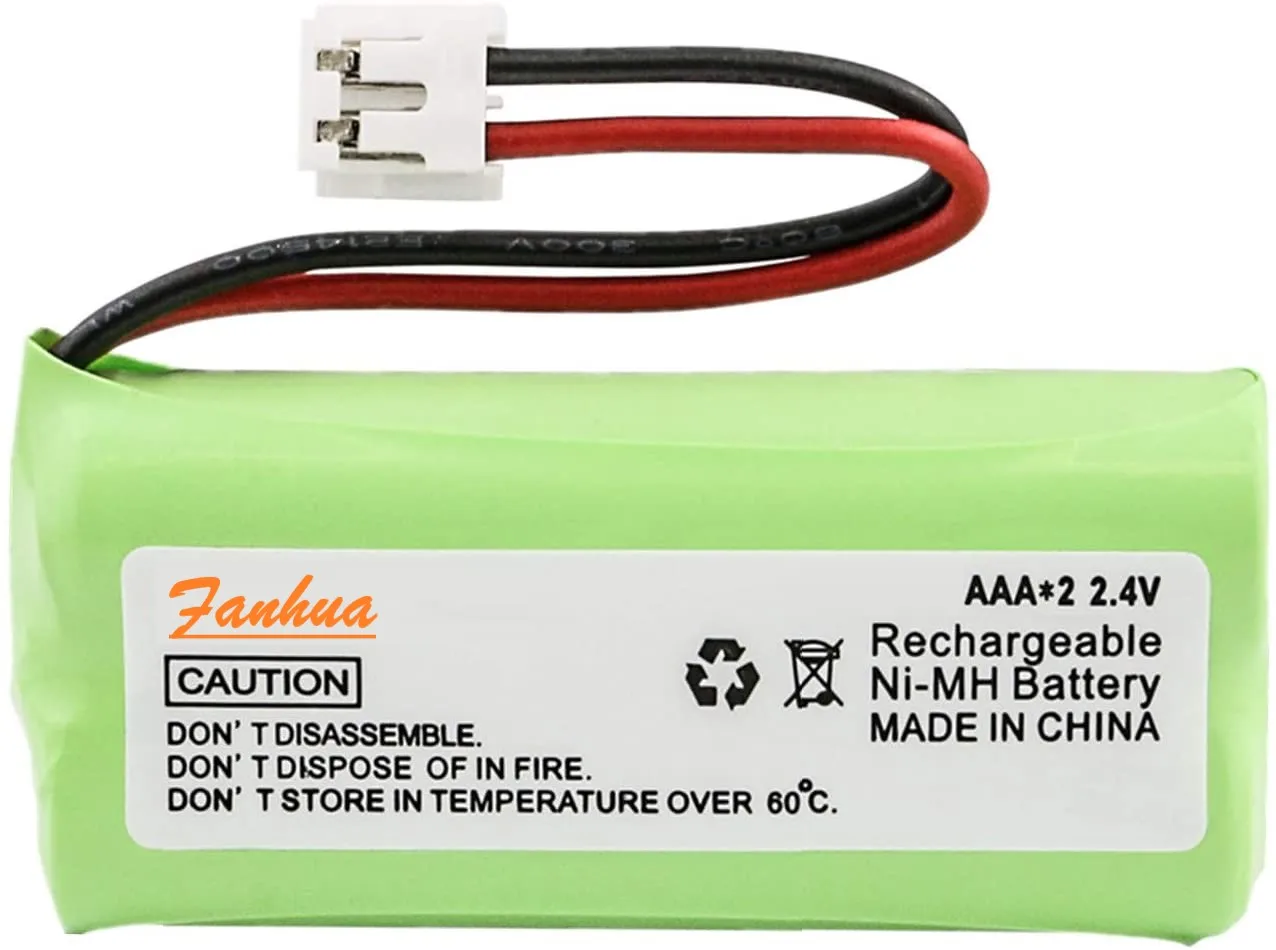 2pcs 2 4v replacement battery for vtech 8300 batt 6010 bt18433 bt184342 bt28433 bt284342 ph 515d cs6209 cs6219 cordless phone free global shipping