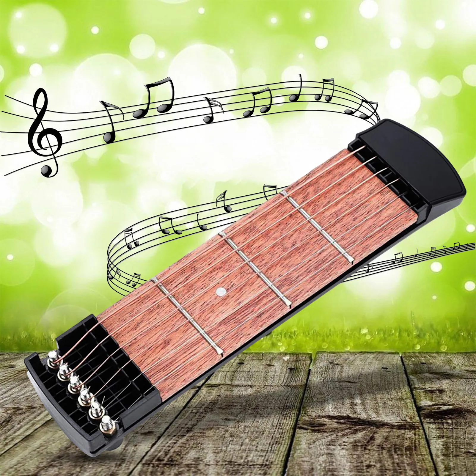 Карманный учебный аккорд для гитары обучающий инструмент начинающих