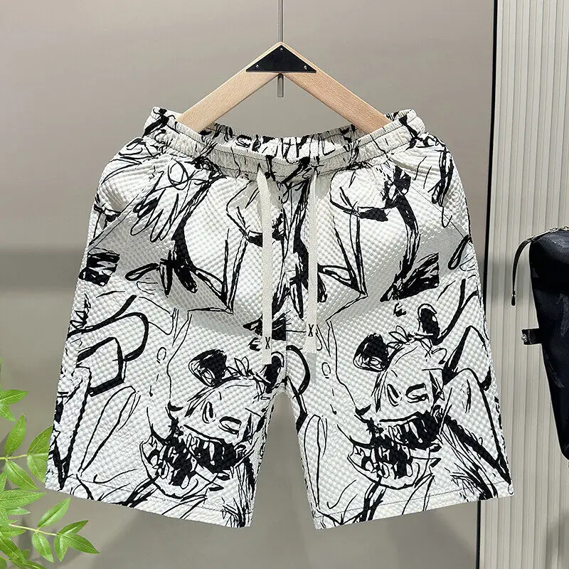 Мужские летние шорты Nike печатные