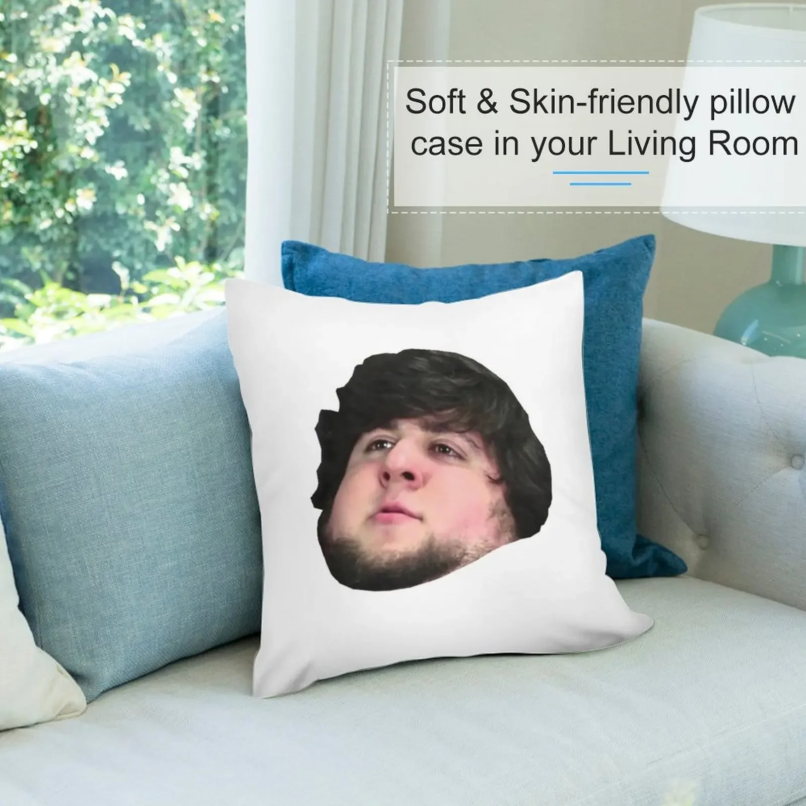 JonTron Подушка Наволочки Подушки для кровати Декоративная подушка Диванные