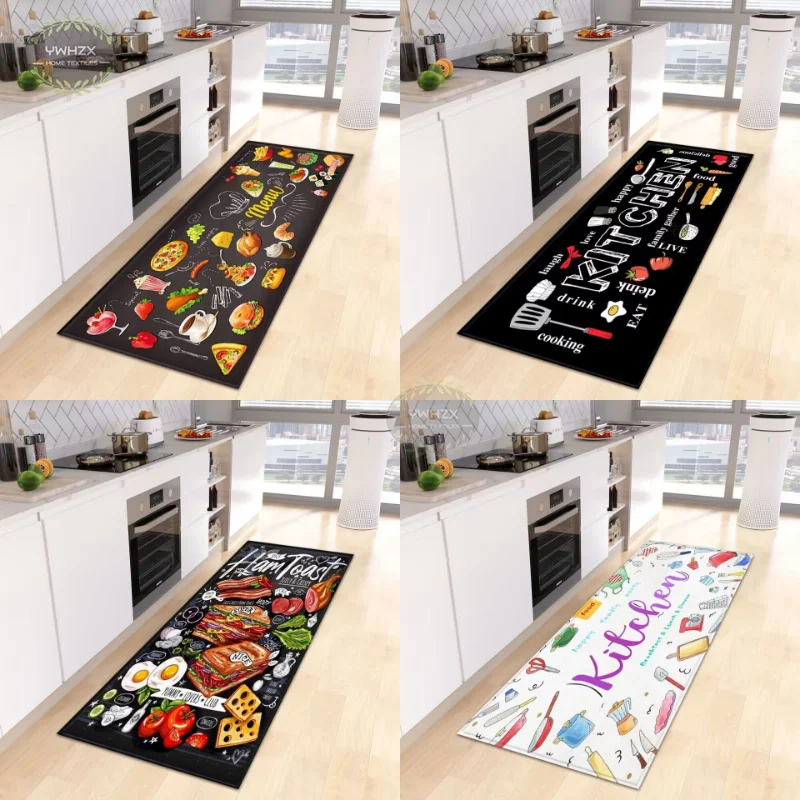 

Modern Kitchen Floor Carpets Home Entrance Doormat Living Room Bedroom Doormats Balcony Bathroom Fasion Anti-Slip Foot Rugs