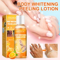 100ml body whitening peeling gel dead skin exfoliator skin peeling mask dark spots remover body brighten cream dropshipping