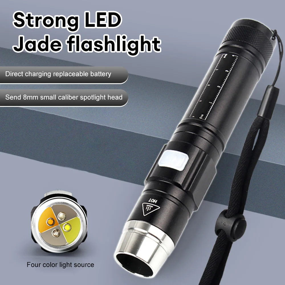 

Mini Pro Jade 365nm/395nm Flashlight Jewelry Torch Identification Gemstone Pocket Lights Identification Gem Flashlight