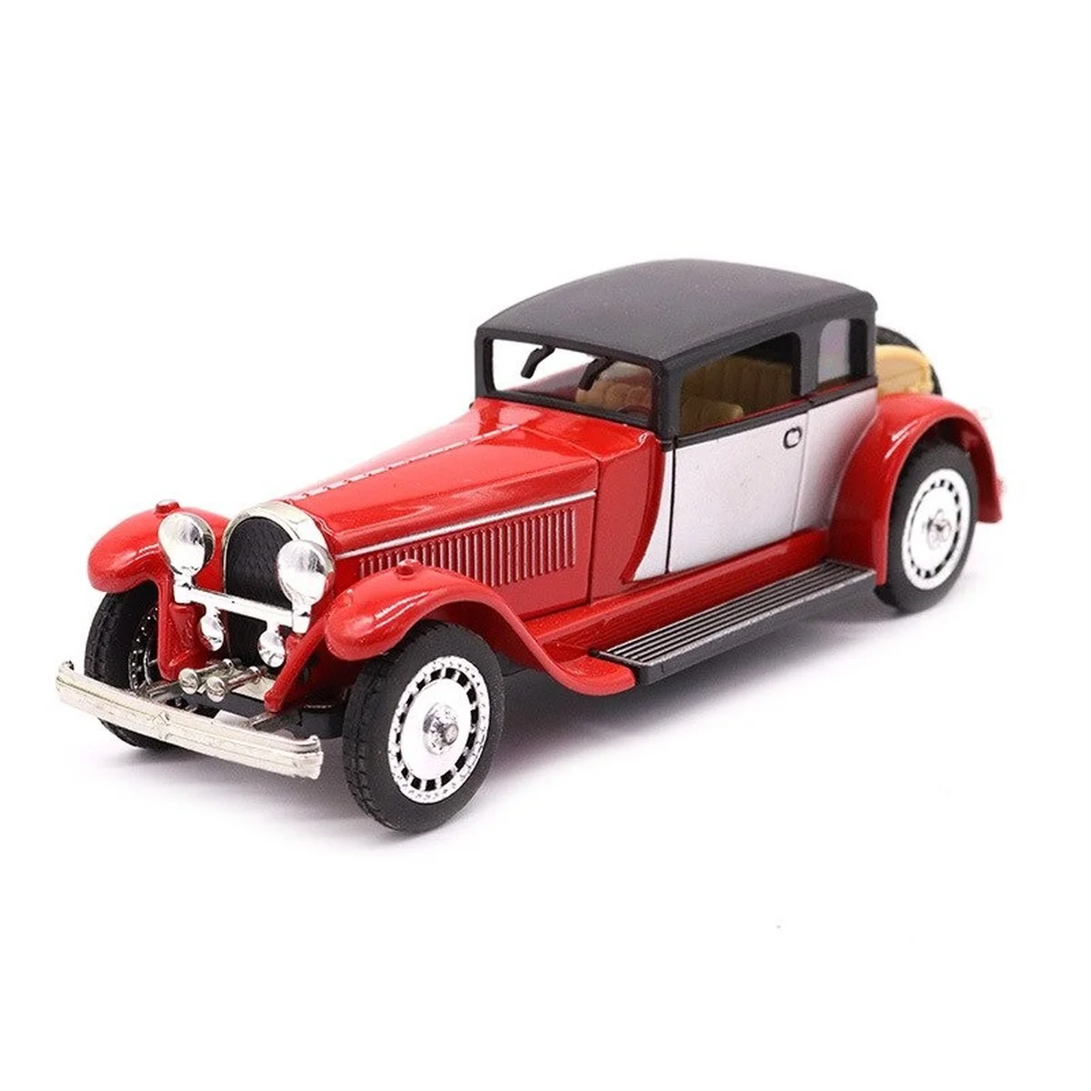 

1:28 Classic Retro Alloy Open Car Model Diecasts Metal Toys Vehicles Car Model CollectionHigh Simulation Kids Children Gift 78