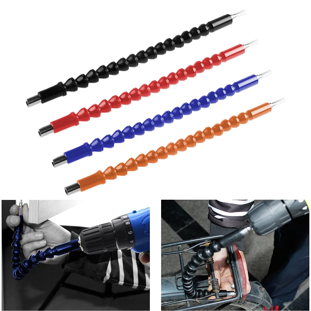

295mm Turning Flexible Hex Shaft Drill Bits Extension Bit Holder with Connect Drive Shaft Electric Drill Power Tool Accessories