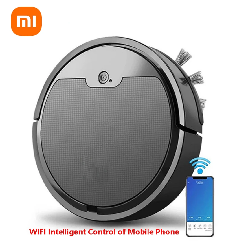 

Робот-пылесос Xiaomi для сухой и влажной уборки с дистанционным управлением