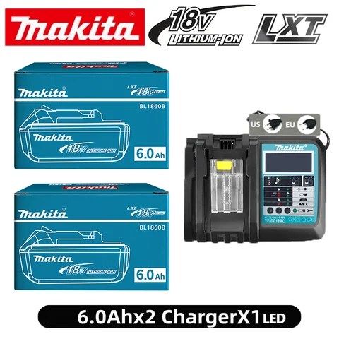 Аккумулятор Makita BL1860 18В 6Ач