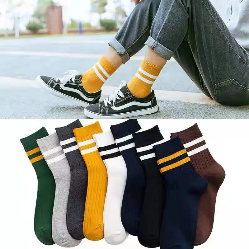 Simple Funny Sports Women Low Socks Set 10 Pairs Cute Fashion New Spring Summer Cartoon Casual Solid Color Socks for Women