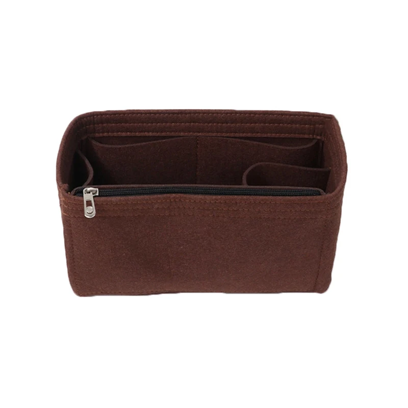 

Фетровая сумка-органайзер для макияжа