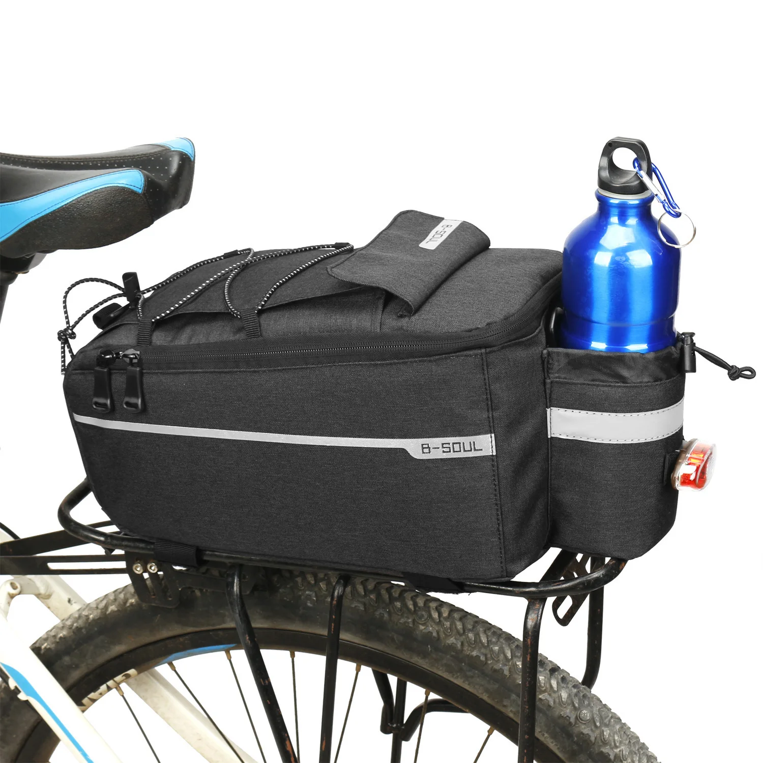 Portable Waterproof Bicycle Saddle Bag Bicycle Rear Camel Bag Large-capacity Trunk Bag Cycle Luggage Carrier Bike Bags