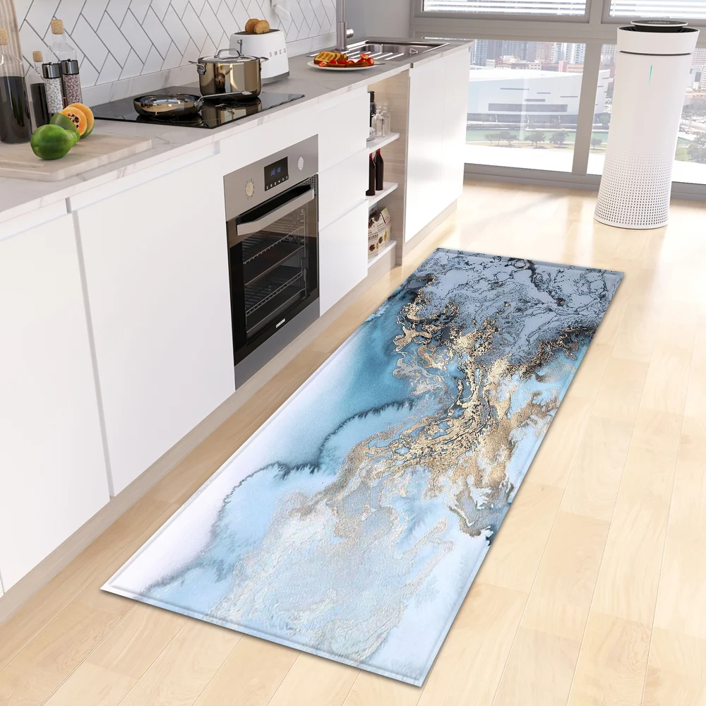 

Nordic Kitchen Floor Mat Living Room Bedroom Kids Decor Carpet Home Balcony Hallway Bath Doormat Entrance Door Non-Slip Foot Rug