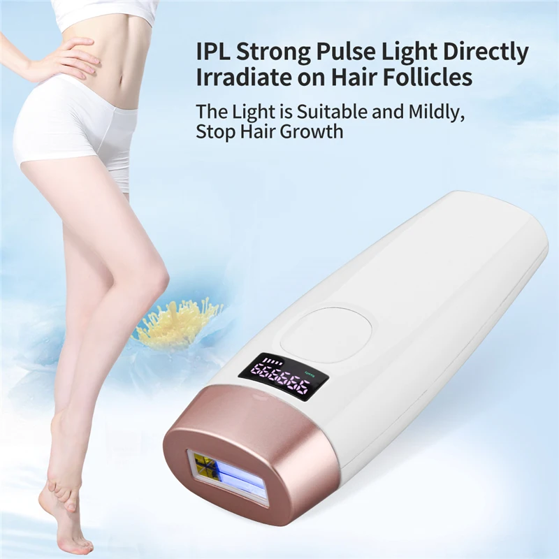 

New Professional Portable Men and Women Underarm Bikini Permanent Epilator Painless Laser Epilator for The Whole Body