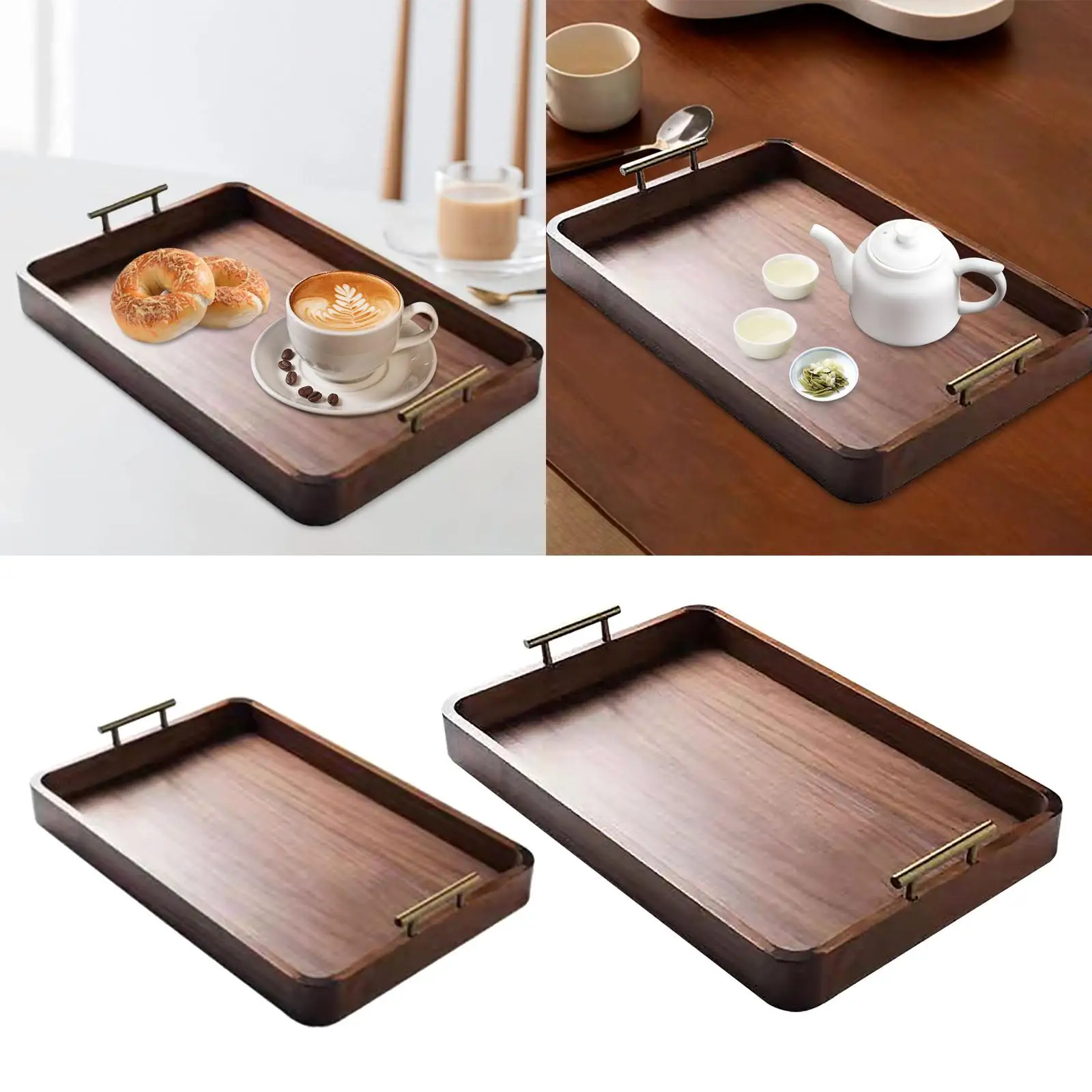 Сервировочный поднос держатель для чашек журнальный столик кухни ванной комнаты