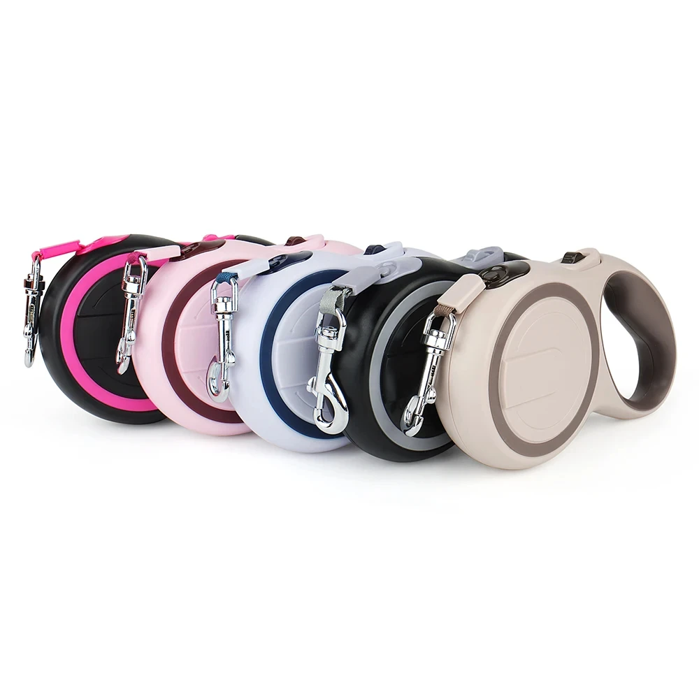 Нейлоновый Поводок для собак и кошек Прочный Автоматический поводок 3 м 5