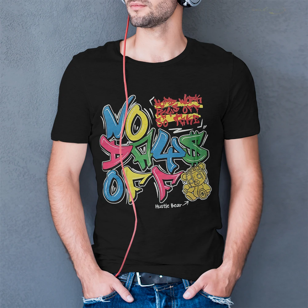 

Футболка для мальчиков и девочек, модная уличная рубашка с 3D принтом и надписью, повседневный топ для подростков