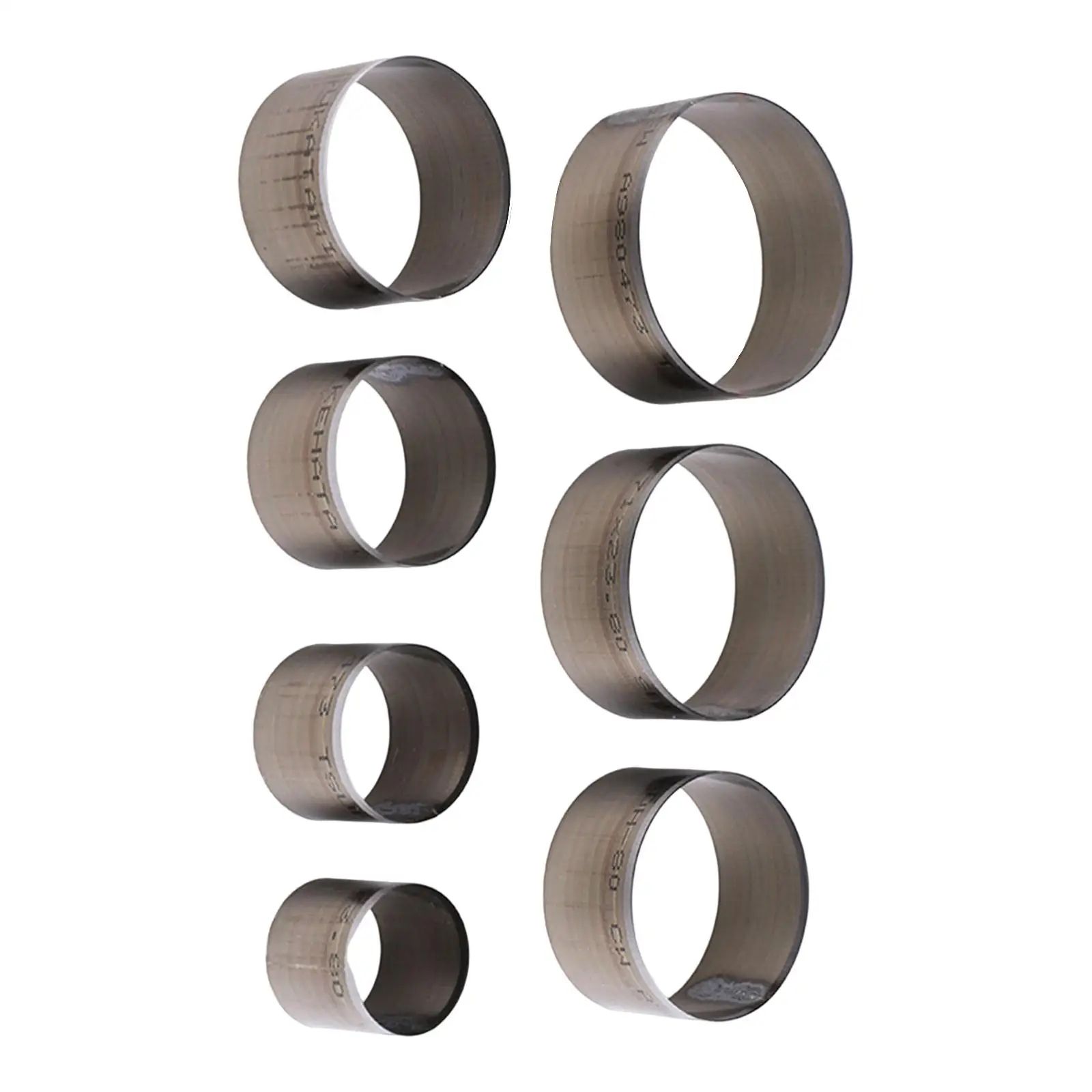 

7 Pieces Leather Cutting Dies Manual 25 30 35 40 45 50 55mm Hole Hollow Punch Cutter Leather Punching Die for DIY Leather Craft