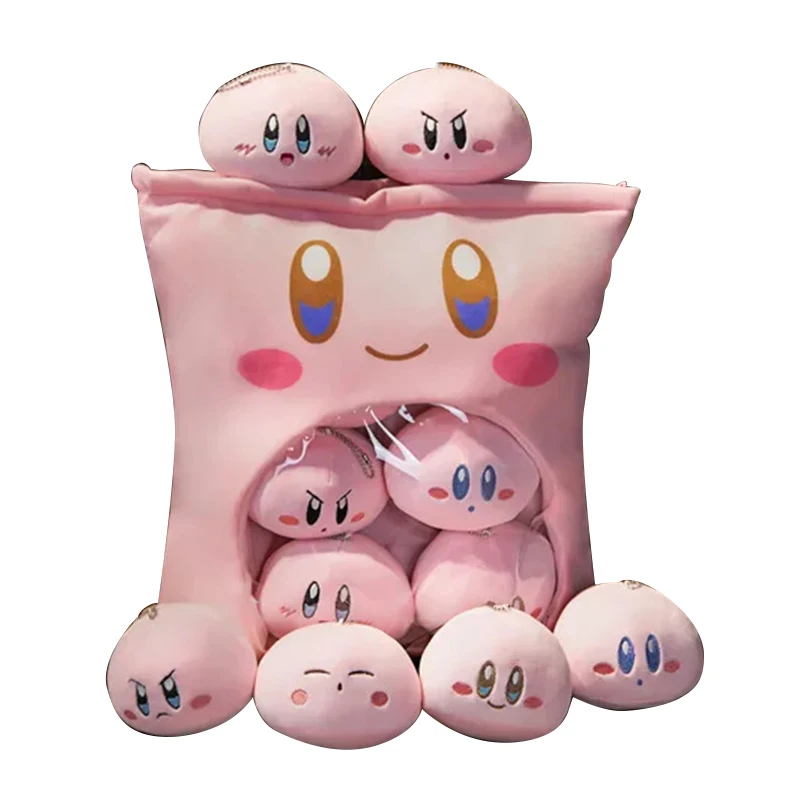 

Игровая анимация Kirby, периферийные игрушки, милая подкладка под подушку, съемный кулон, сюрприз, подарок, отправка