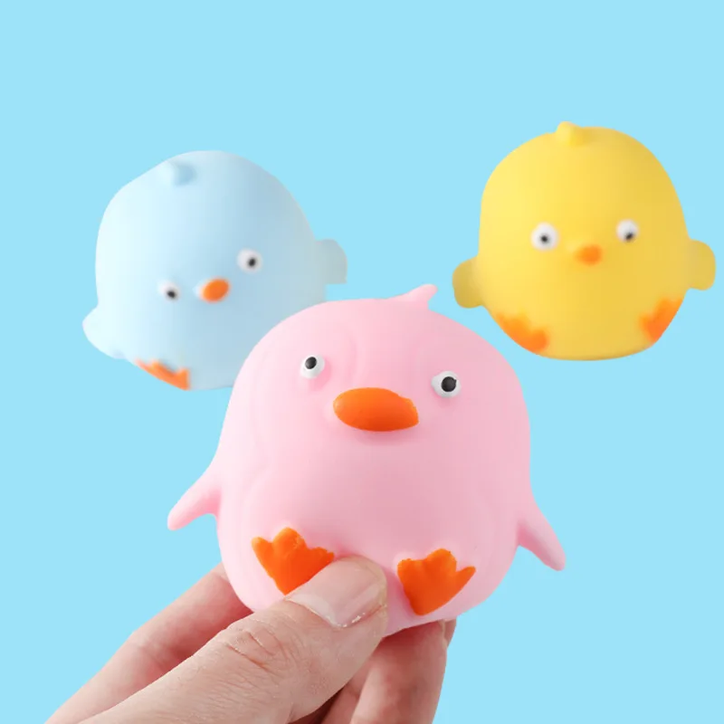 

Funny Squishy Animal Antistress Toys Squeeze Chick Toys Antistress Stress Relief Halloween Gift for Children Adult