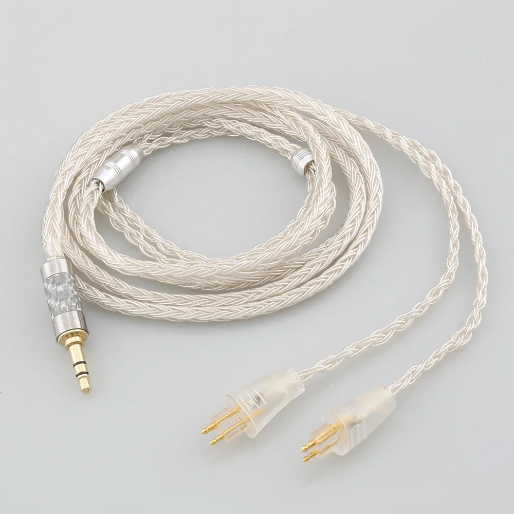 Высокое качество HiFi 16-ядерный OCC посеребренный кабель для наушников FOSTEX TH900 MKII MK2