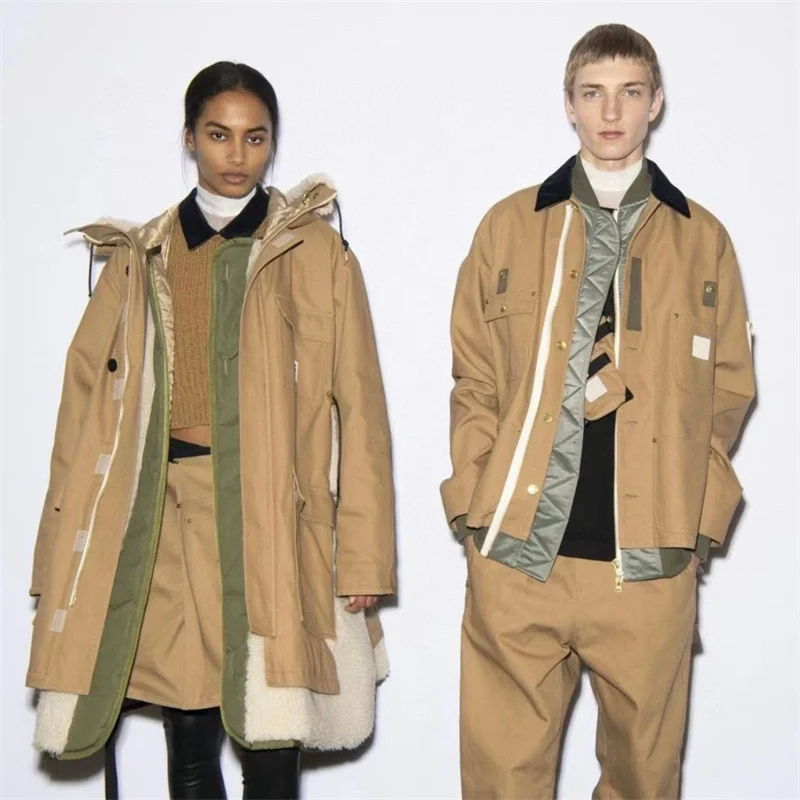 

Куртка женская зимняя с длинным рукавом, в Корейском стиле