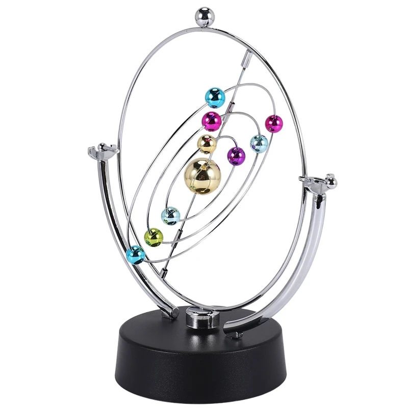Kinetic Art Asteroid - Electronic Perpetual Motion Desk Toy Home Decoration