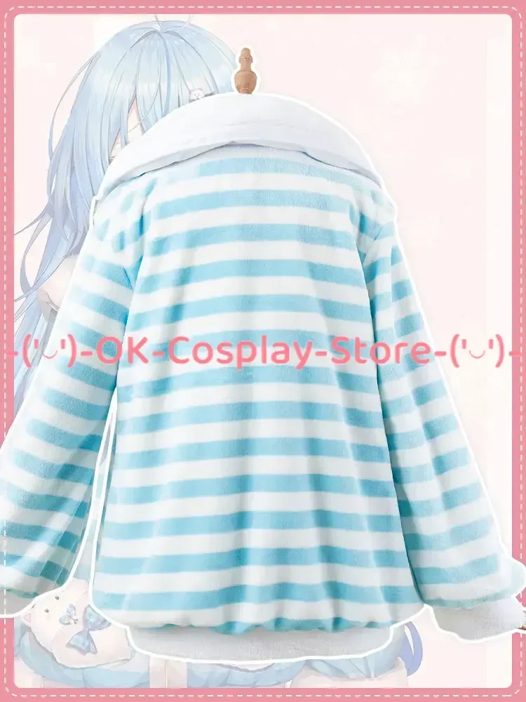 Юкихана Lamy Косплей Костюм Vtuber милая кожа костюм пальто Топ юбки Хэллоуин