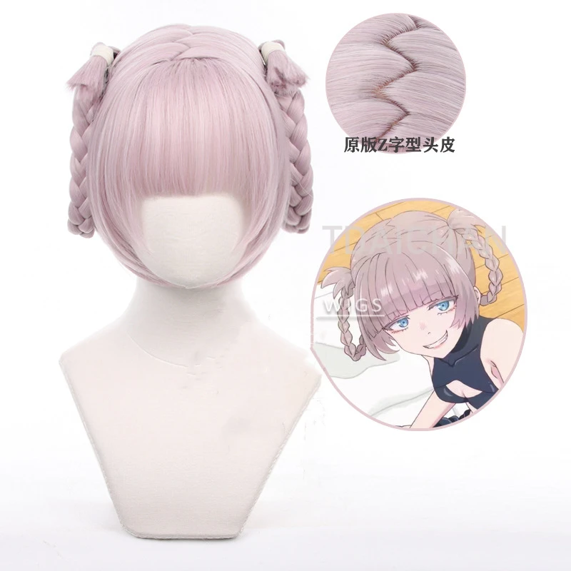 

Anime Call of The Night Cosplay Wig Yofukashi No Uta Nanakusa Nazuna Cosplay Pink Hair Party Props Wigs Halloween Carnival 2022