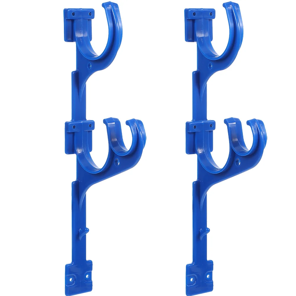 

1 Pair Swimming Pool Hanger Pool Pole Hanger Pool Tool Organizer Pool Accessory