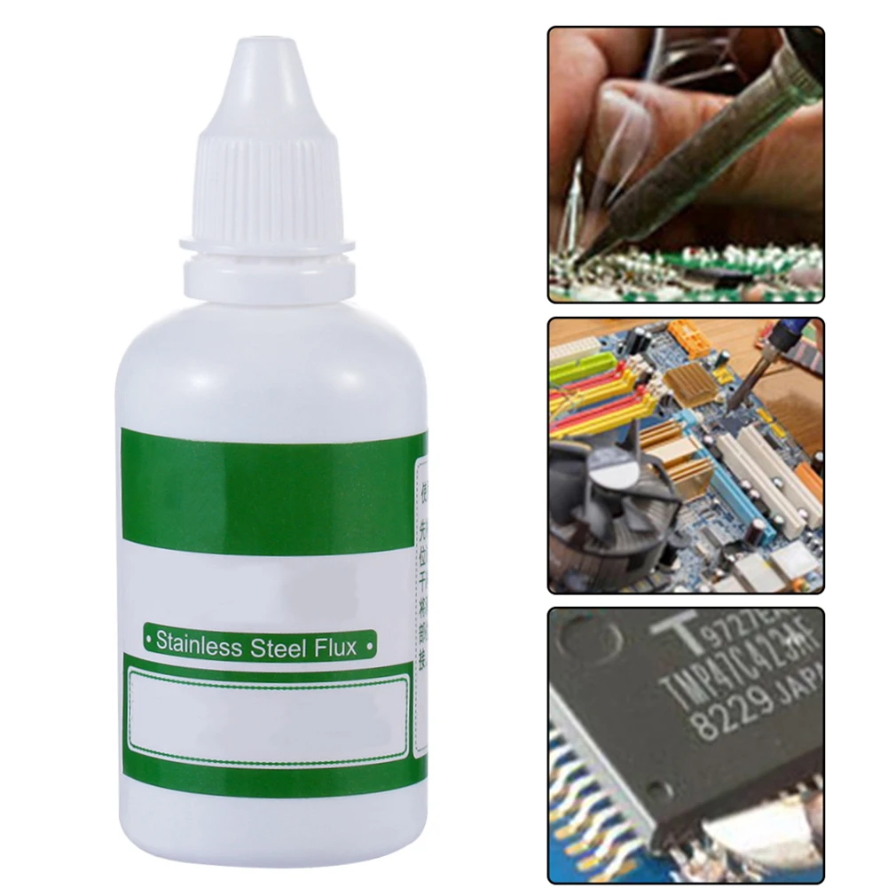 50ml Stainless Steel Flux Soldering Paste Liquid Solder Tool Quick Welding Stainless Steel Flux