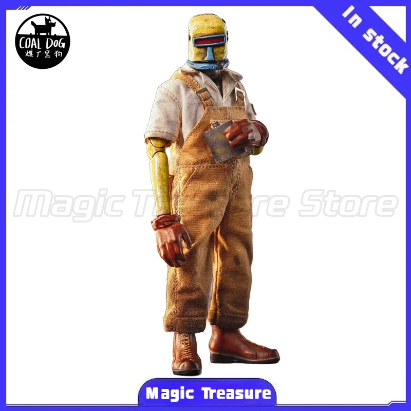 Фото 【MT】CoalDog DAMTOYS PES021 Серия «Отчаянная АЗС»: Фигурка старика с железной головой OLDBONE, масштаб 1/12 №4
