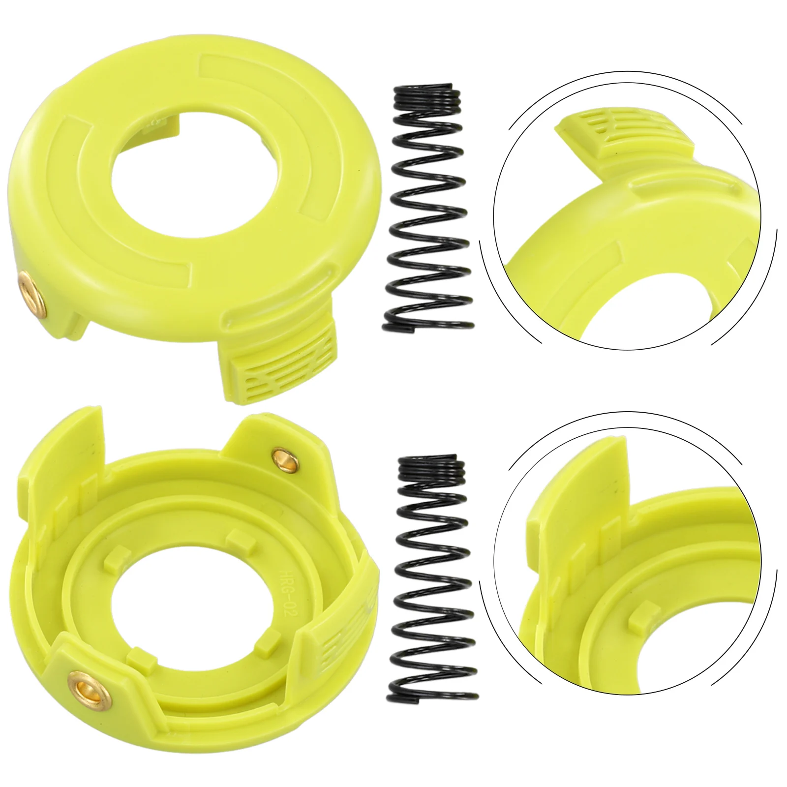 

Совершенно новая крышка катушки, пружинный триммер для травы, газонокосилка, пластиковая крышка катушки для RLT3525S, запасные части для садового инструмента