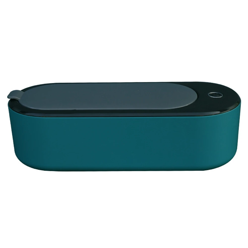 

Ultrasonic Jewelry Cleaner Machine 46Khz 360Ml with Timer Portable for Eyeglasses Watch Silver Jewelry EU Plug