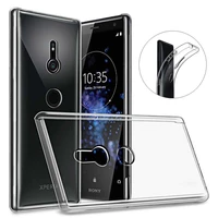 ultra thin clear transparent soft case for sony xperia xz3 xz2 xz1 compact xz premium xzs phone case cover