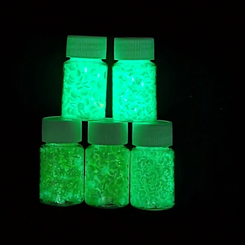 

Luminous Soft Clay Sequins Glow in the Dark Glitters Fillers for DIY Epoxy Resin Mold Art Craft Resin Filling Decor