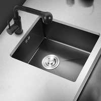 black strainer corner sink drain stainless steel undermount mixer tap small balcon sink fregaderos de cocina kitchen item