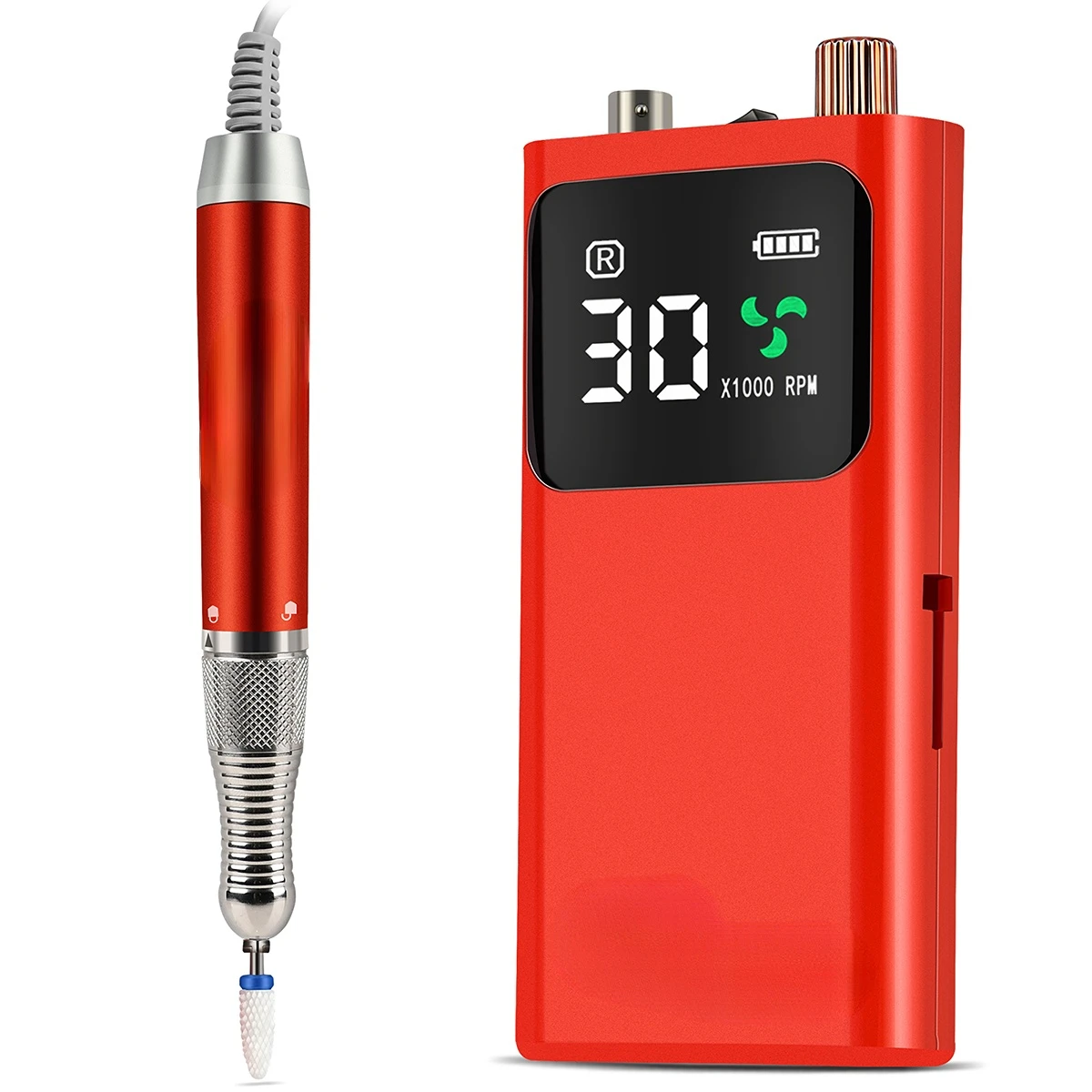 

Wholesale rechargeable nail polish tool electric brushless portable nail drill machine