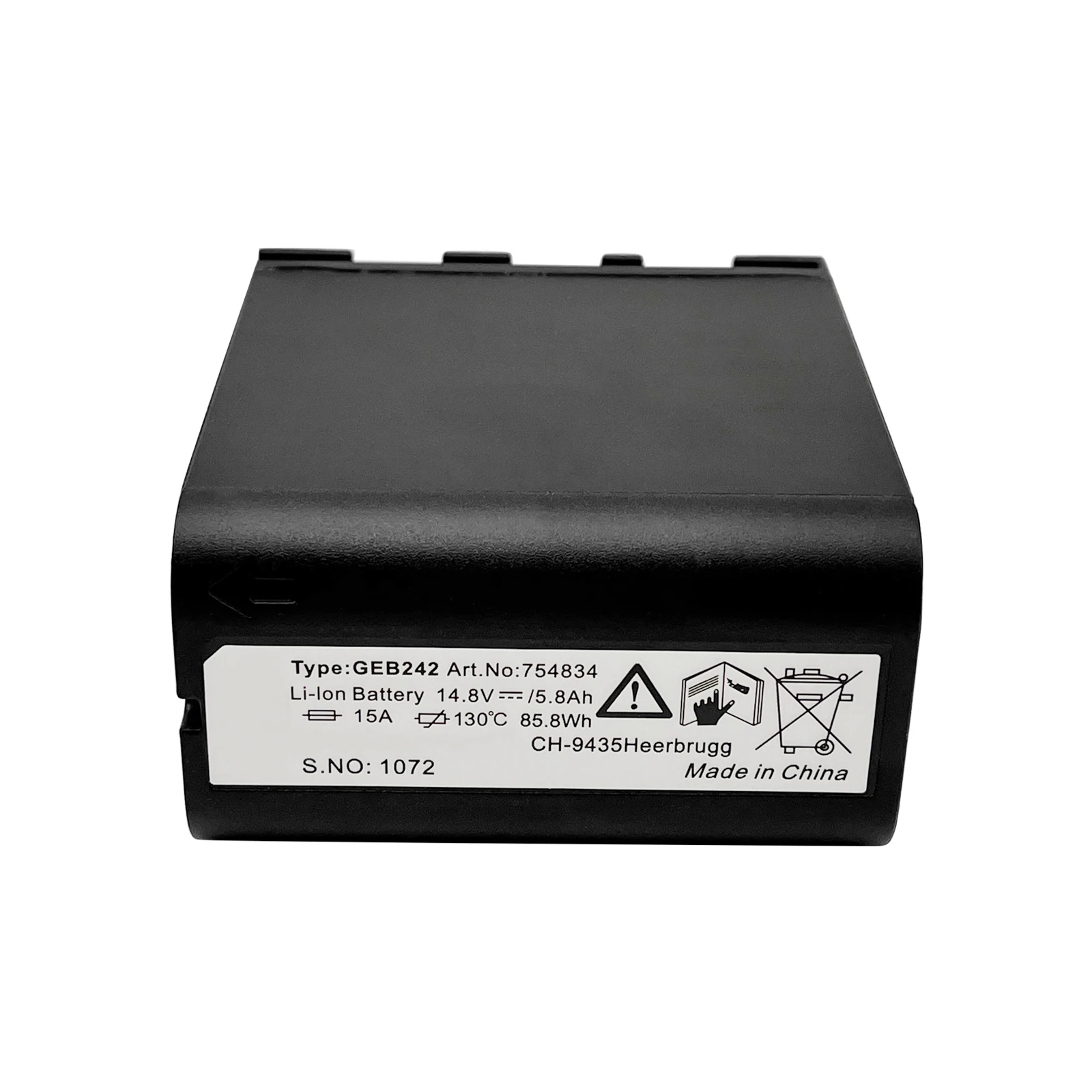 

GEB242 Аккумулятор GEB241 для Leica TS30 TM30 TS50 TS60 Тахеометр Геодезические строительные инструменты 5800 мАч