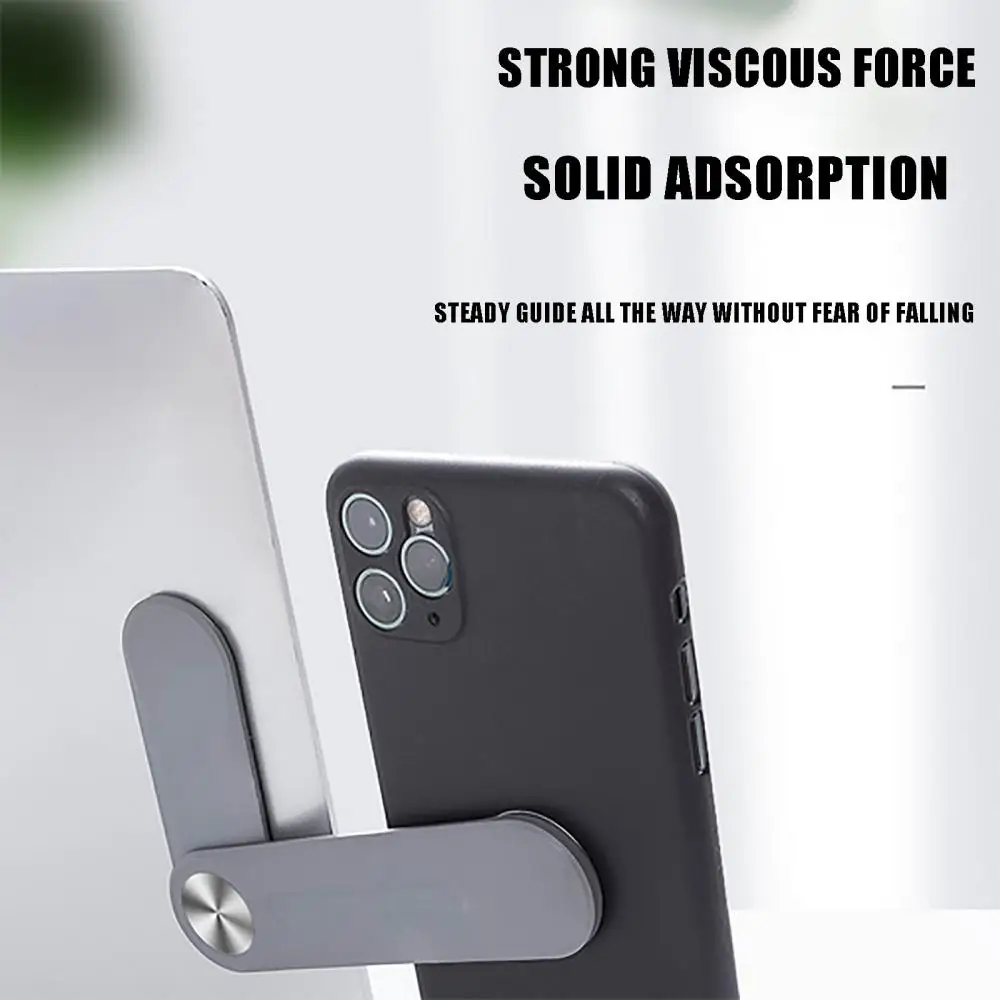 magnetic laptop phone holder mount stand aluminum folding side samrtphone support bracket adjustable universal alloy accessories free global shipping
