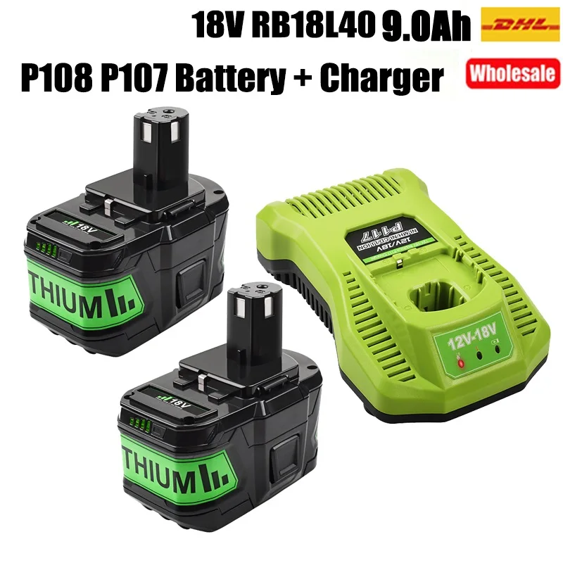 

Набор сменных литий-ионных аккумуляторов Bonacell для Ryobi P104 P105 P103 P107 P731 P740 P741 P780 P813