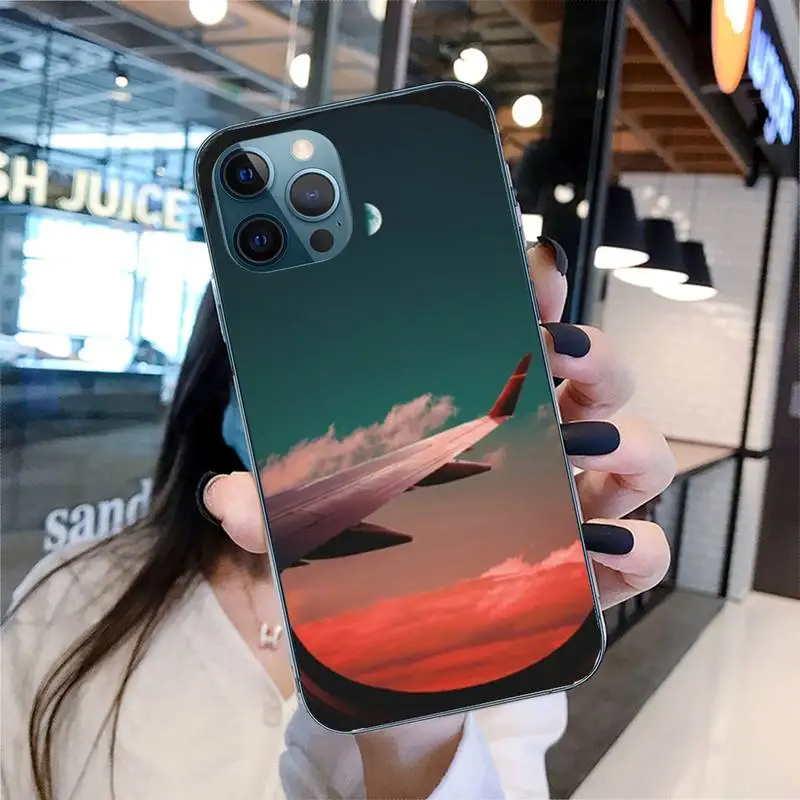 Чехол для телефона Air Plane Iphone 11 12 13 Pro Max 5s 6s 7 8 Plus X Xr Xs Se 2020 Mini