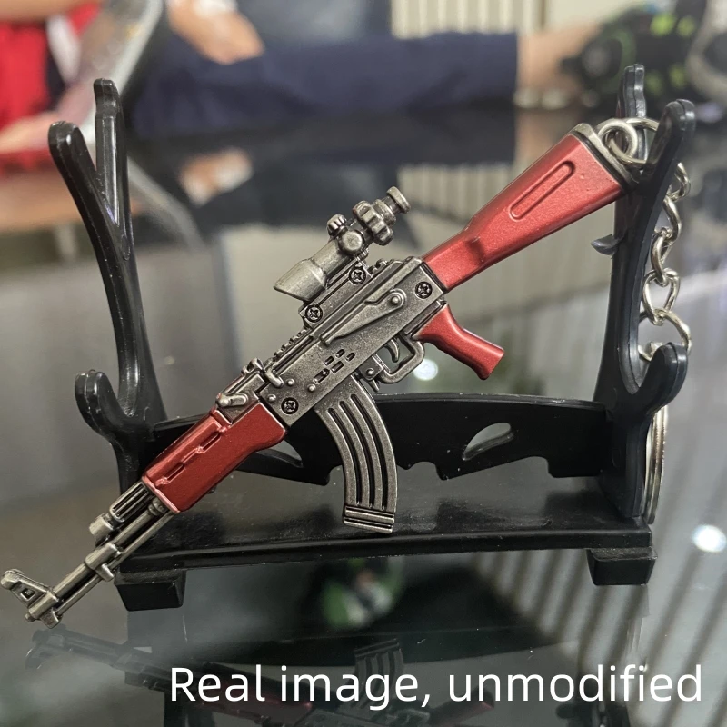 Бесплатная база мини-брелок AKM Gun периферийные устройства игры PUBG модель