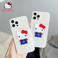 hello kitty cute phone case for iphone13 13pro 13promax 12 12pro max 11 pro x xs max xr 7 8 plus cartoon cover