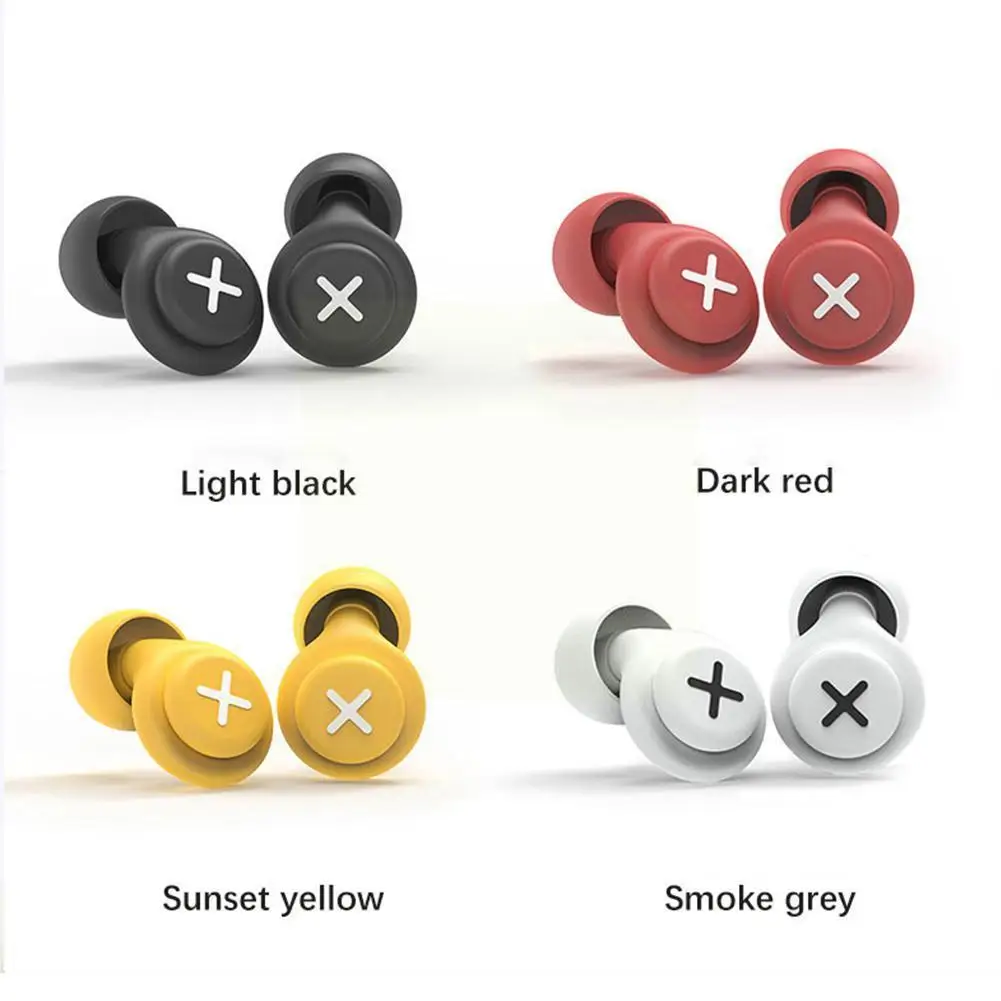 

Затычки для ушей с шумоподавлением во сне, безопасные, с шумоподавлением и отскоком, затычки для ушей с медленной губкой, многоразовые, сили...