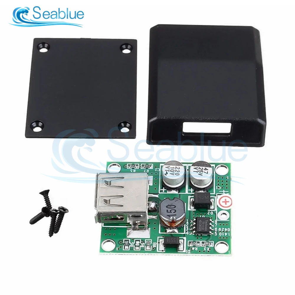 5V-20V to 5V 2A Solar Panel Power Bank USB Charger Regulator For Solar Cell Panel Fold Cover/ Phone Charging Power Supply Module