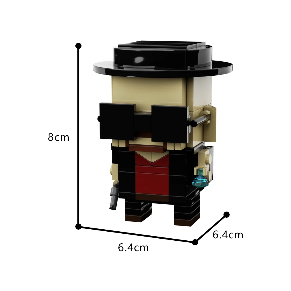 Конструктор gobrick MOC во все тяжкие хизенберг модель Mr белый квалифицированный