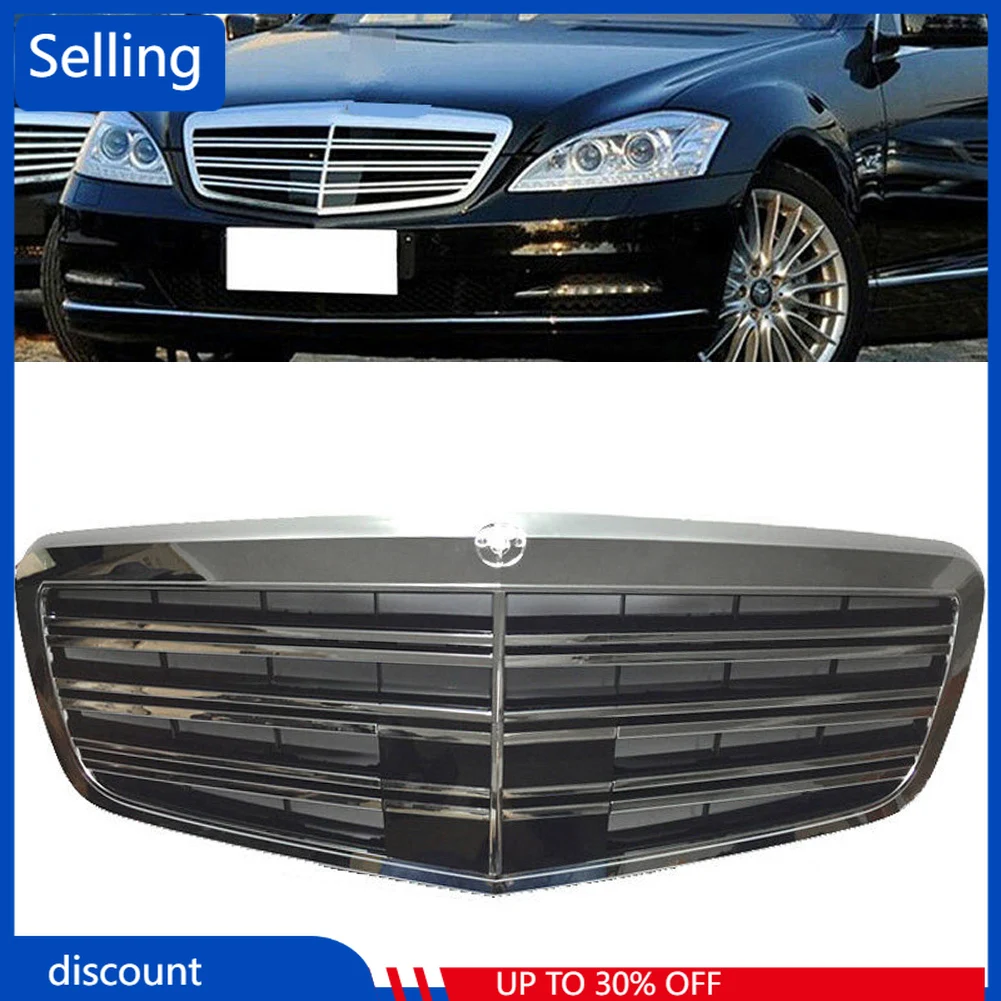 

Car Front GrilleStyle Grill For Mercedes-Benz S-Class W221 S350 S400 S450 S500 S550 S600 S63 S65 2010 2011 2012 2013 fast ship